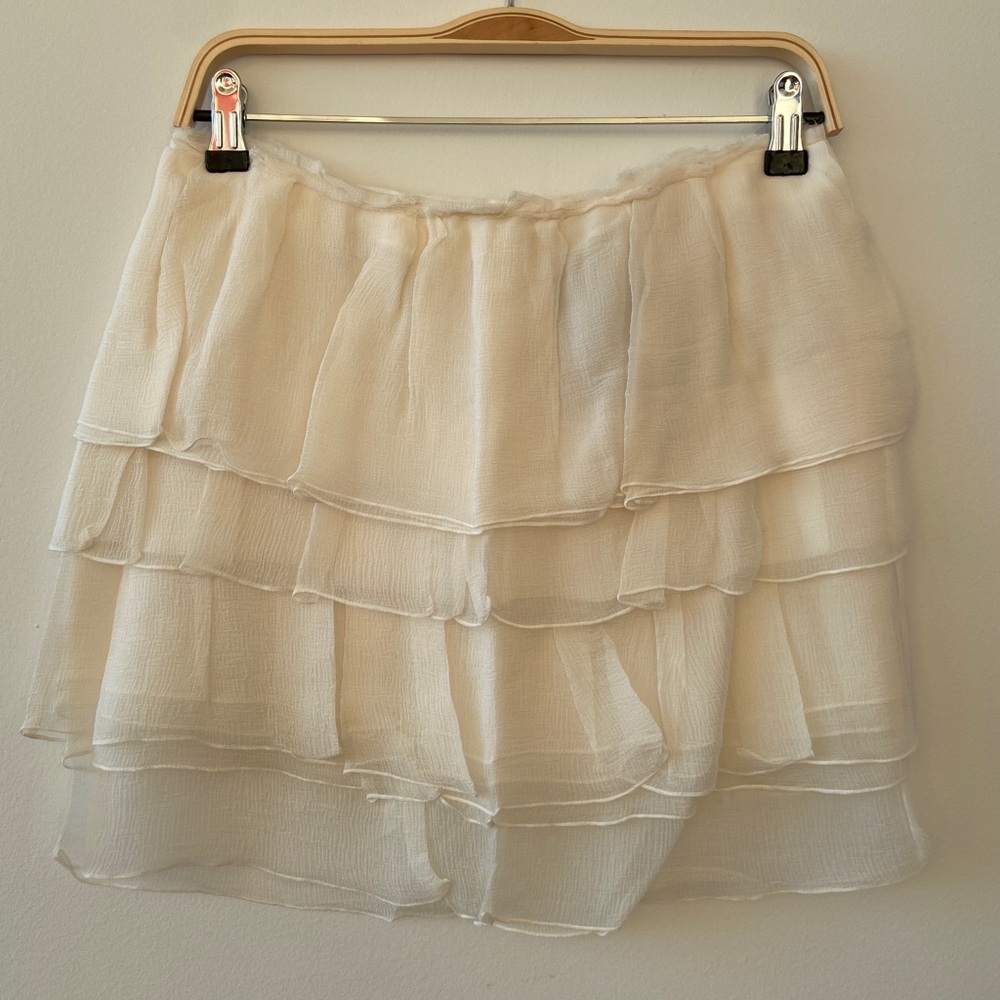 White Nina Ricci Skirt S